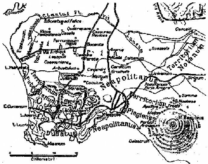 Mappa dell'antica Liburia
