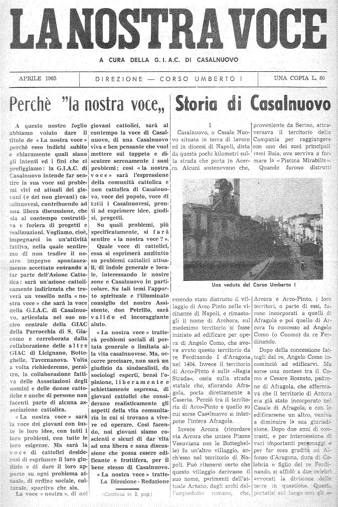 Prima pagina