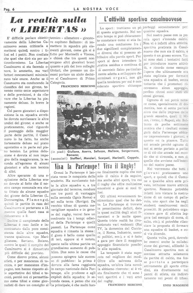 Sesta pagina